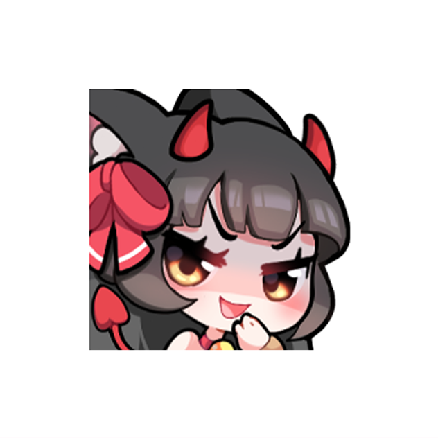 Liljuju's Devil Sticker