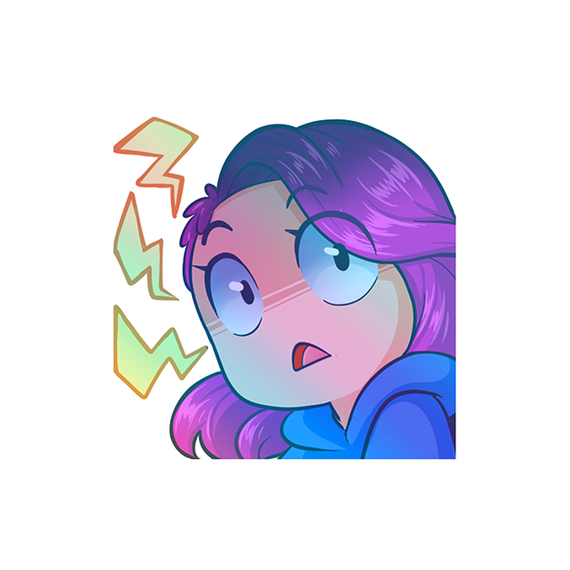 MargoMagik's Scared Sticker