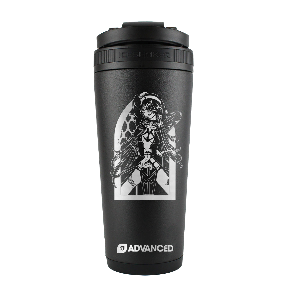 Custom HeavyMetalMay Custom 26oz Ice Shaker - Black