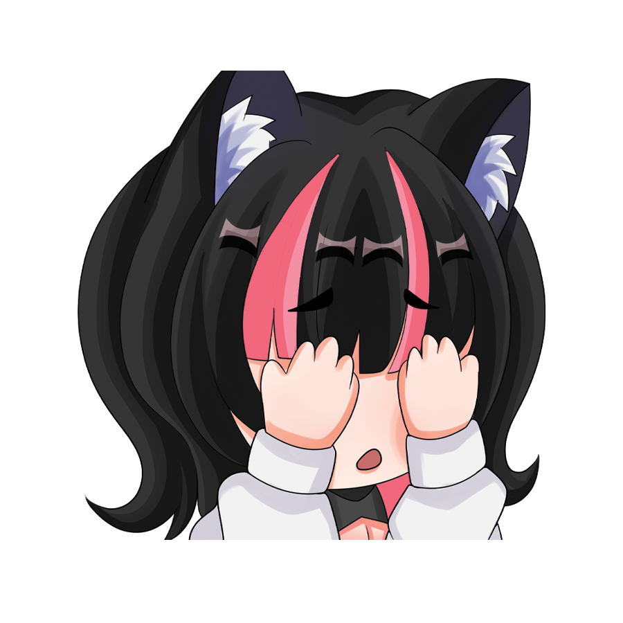 Michelle FreeHugs Shy Sticker