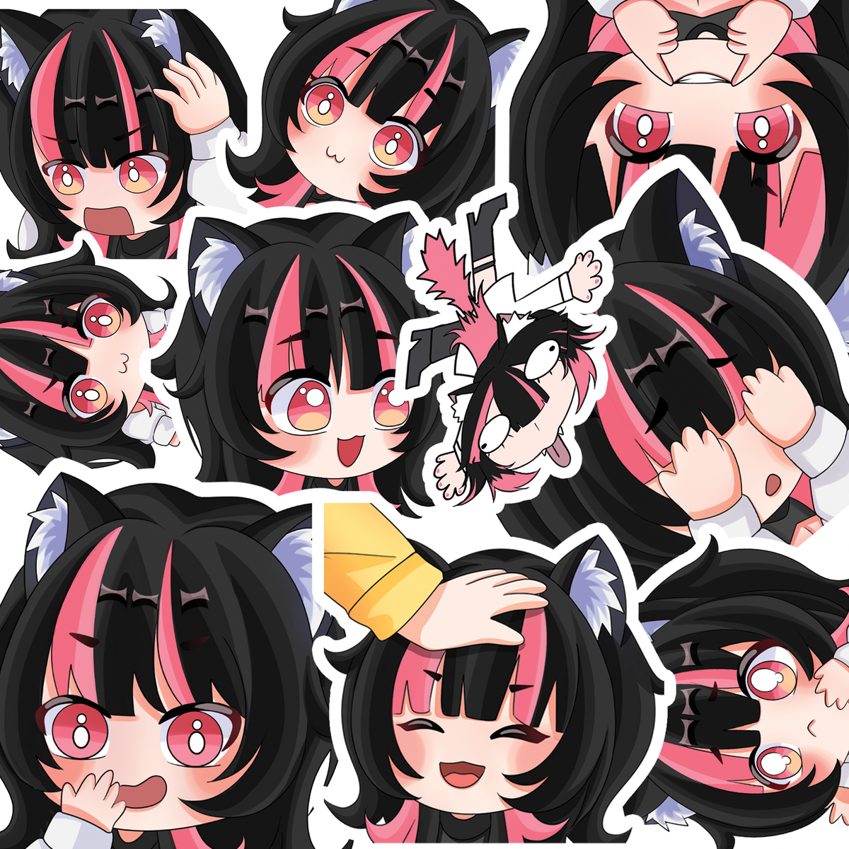 Michelle FreeHugs Sticker Master Collection