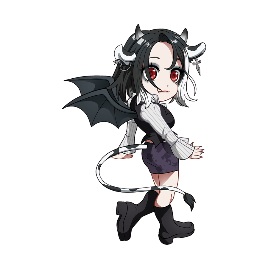 IAmMooranda Halloween Vampire Sticker