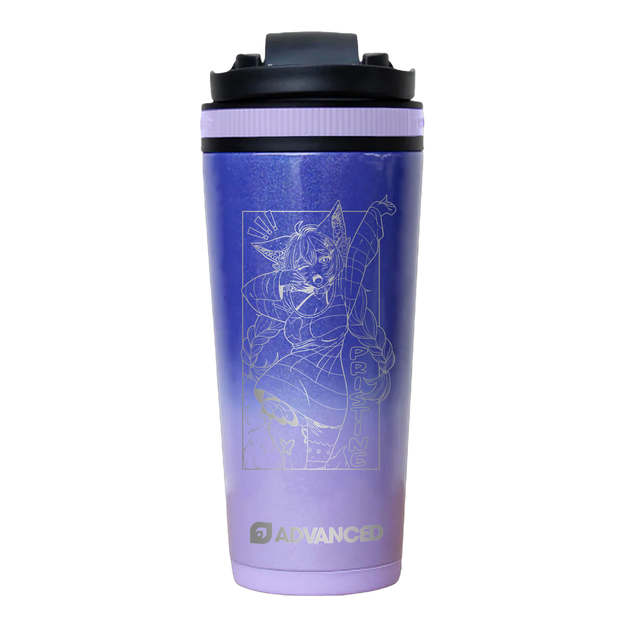 Pristine Custom 26oz Ice Shaker - Lilac Dreaming