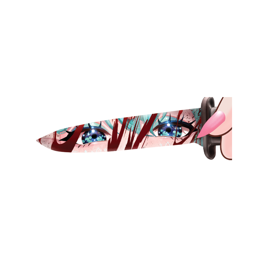 Raemyne's Halloween Knife Sticker