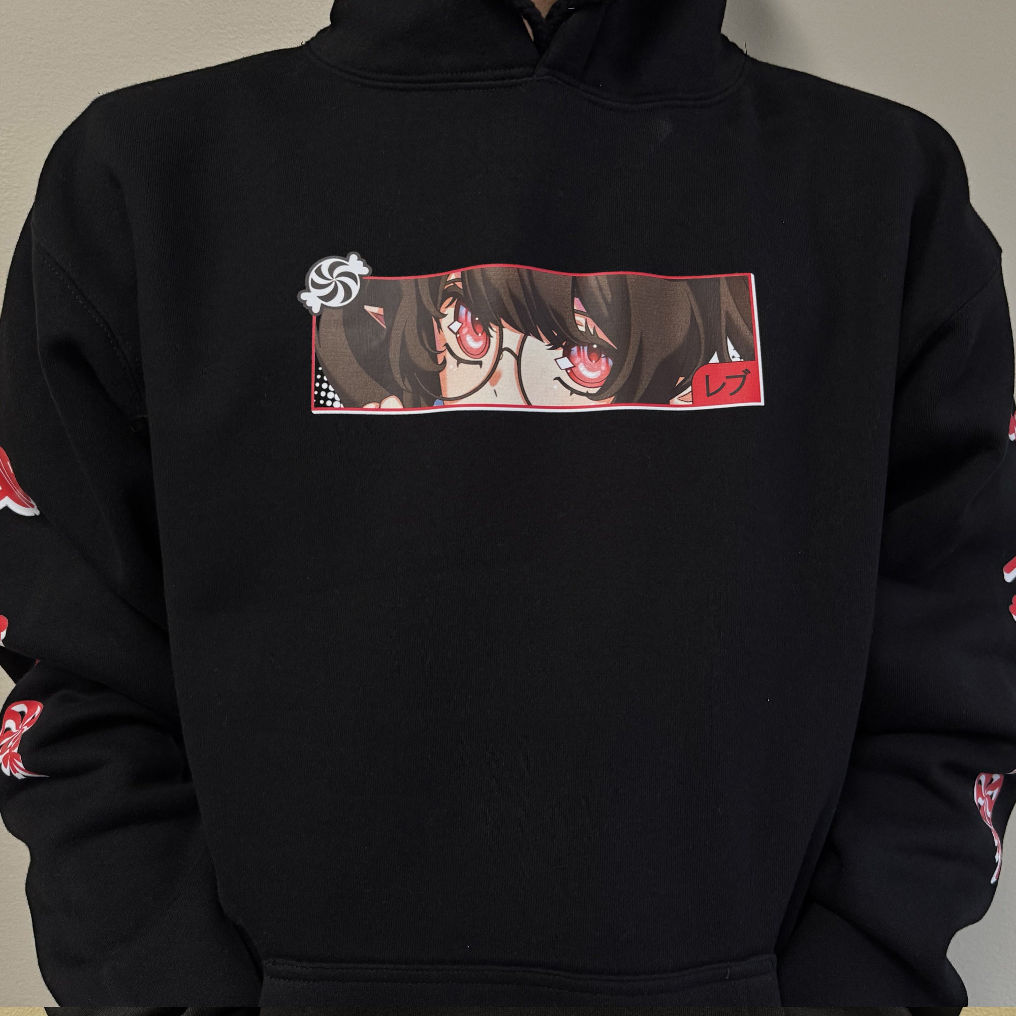 Rev's Candy Crush Hoodie - Red