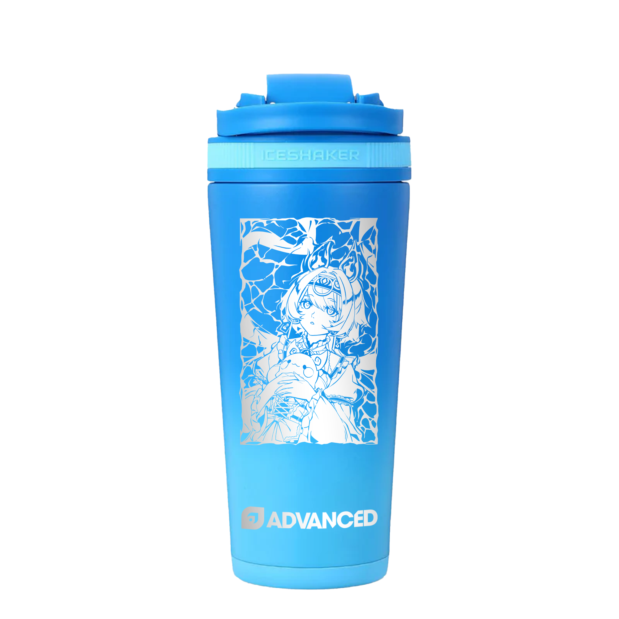 Ruri Custom 26oz Ice Shaker - Blue Color Rush