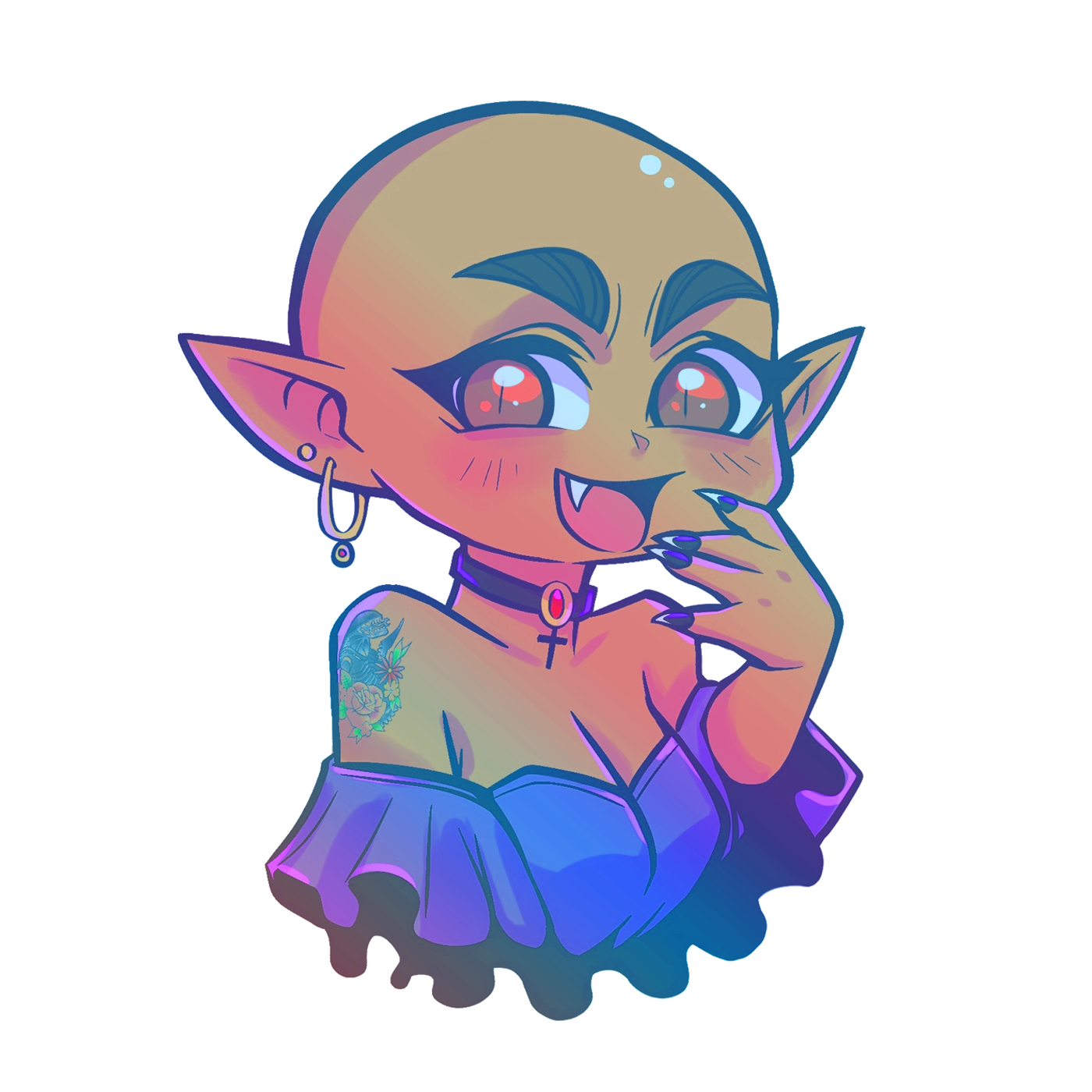 Saira Baldra Sticker