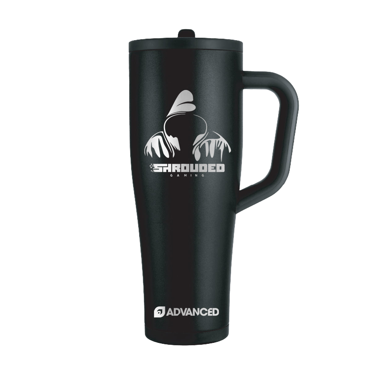 Shrouded Gaming V2 Custom 40oz Legend Series Ice Shaker - Black