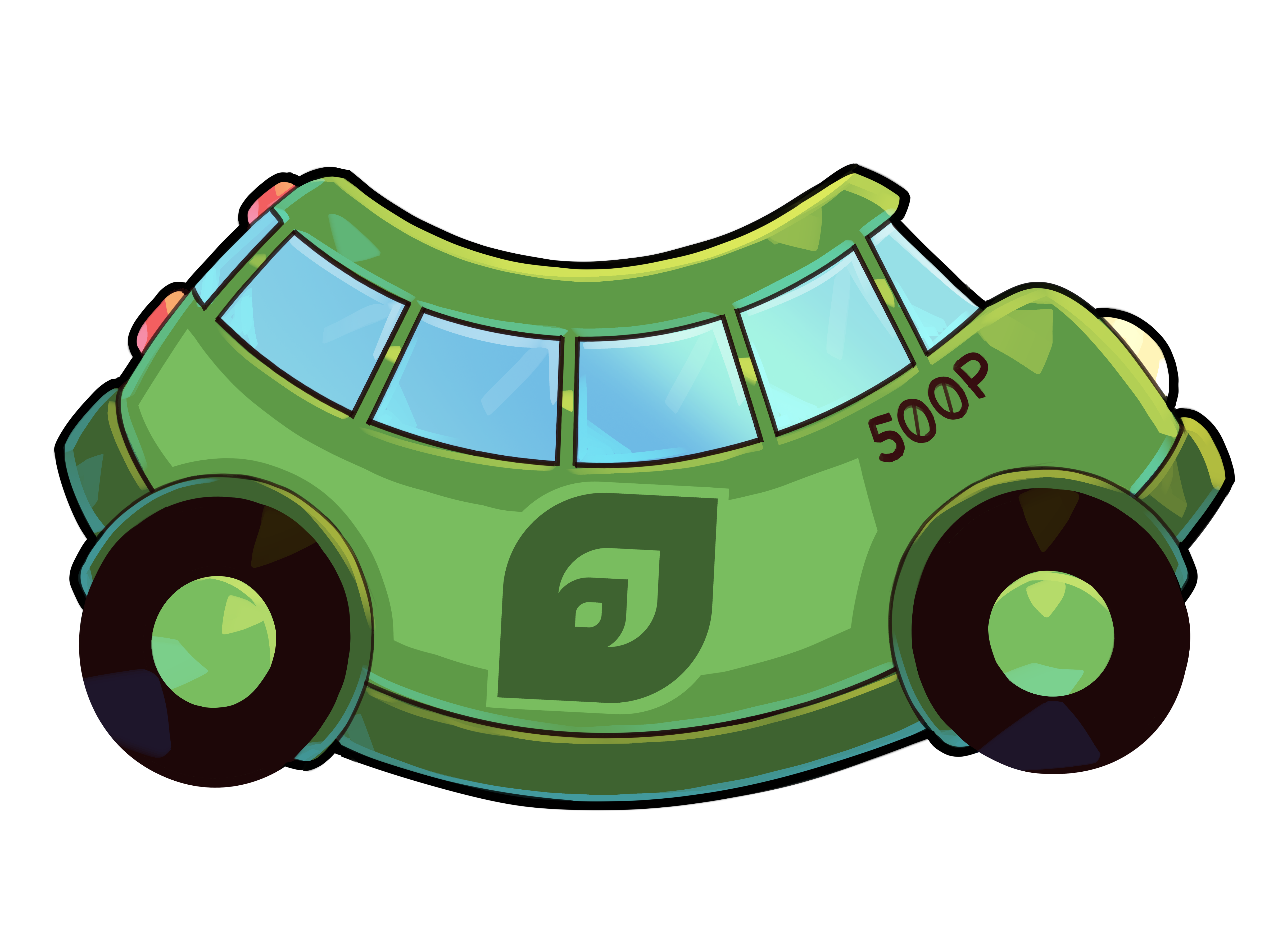 Soopurkul Bus Sticker