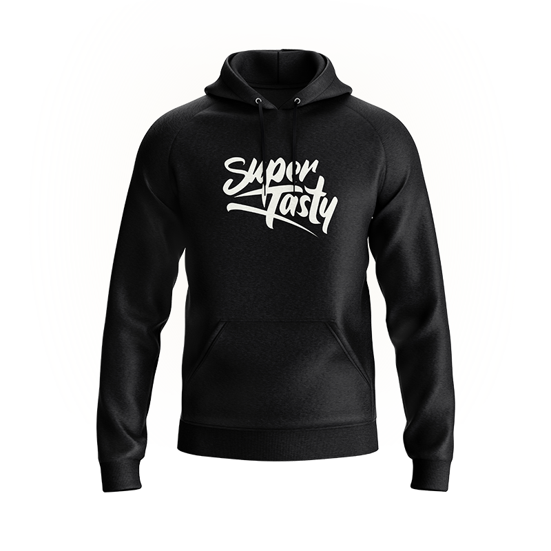 Super Tasty Hoodie Black