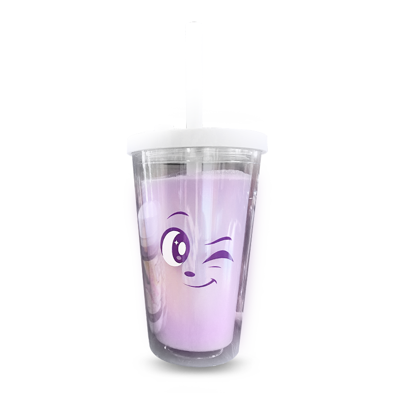 Taro Bubble Tea Cup