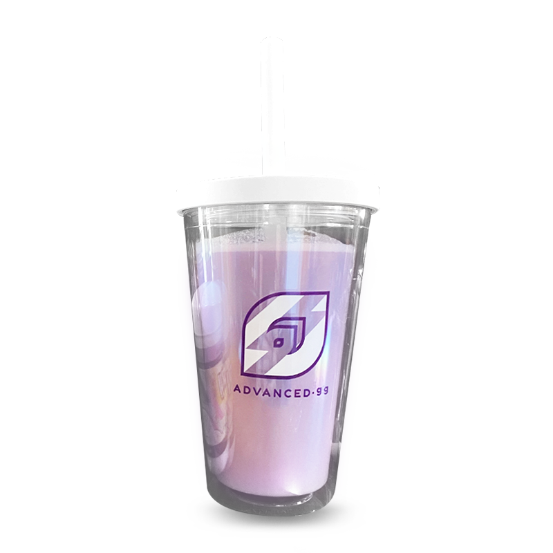 Taro Bubble Tea Cup