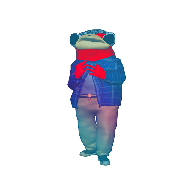 Zilverk Gangster Sticker