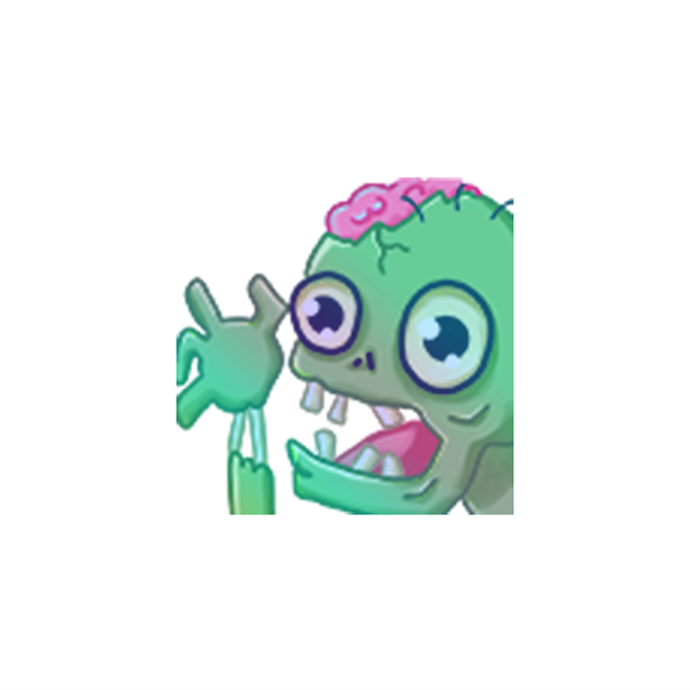 Justine's Zombie Sticker