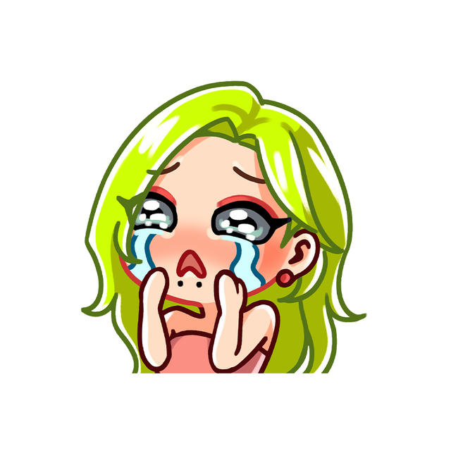 Jojo Cry Sticker