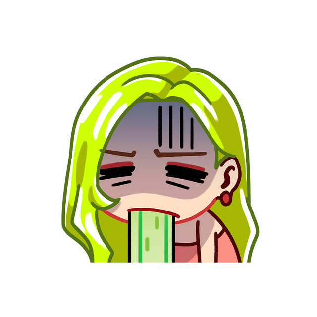 Jojo Puke Sticker