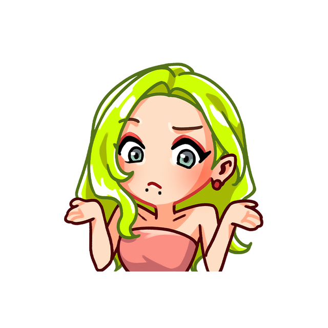 Jojo Shrug Sticker