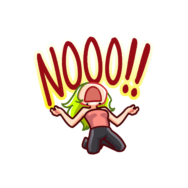 Jojo Nooo Sticker