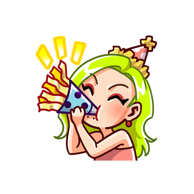 Jojo Party Sticker