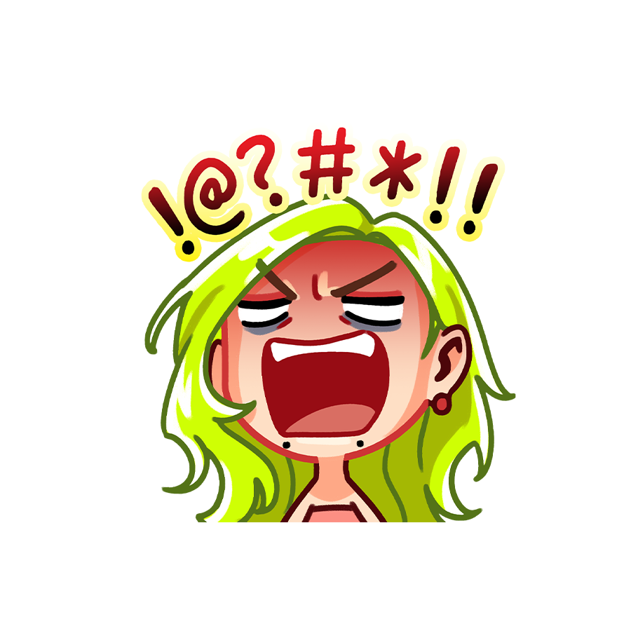 Jojo Rant Sticker