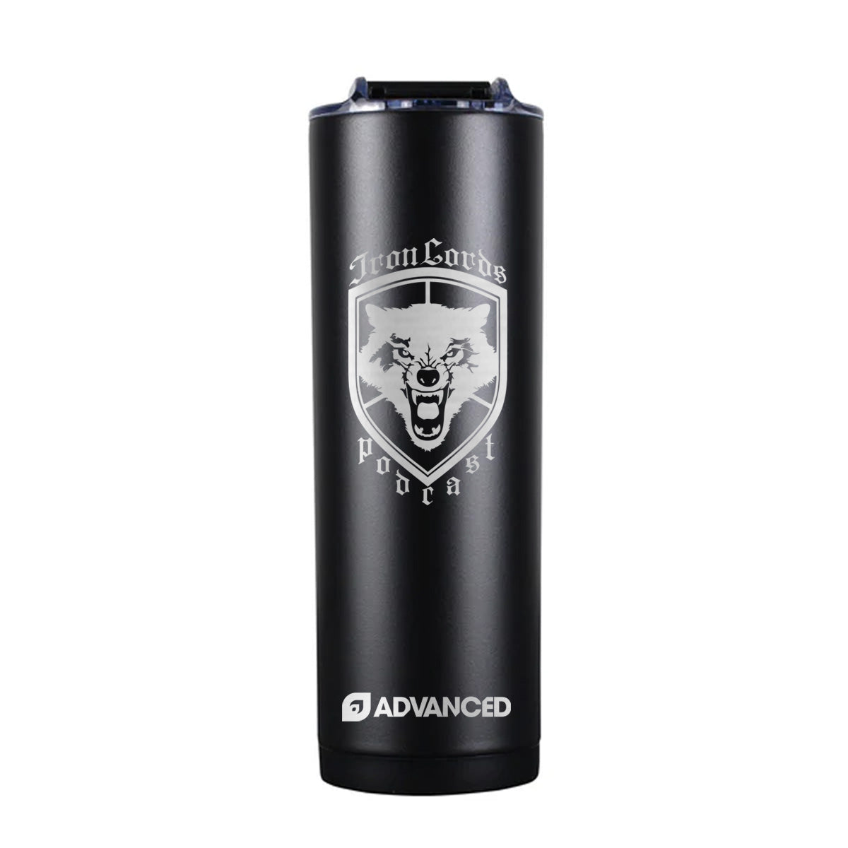 IronLords Custom 20oz Skinny Tumbler - Black