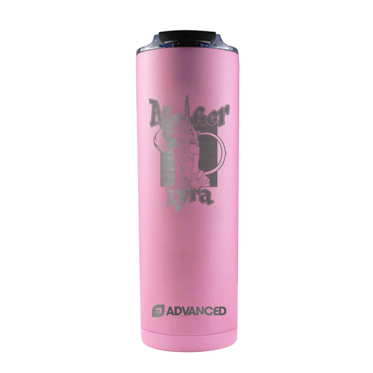 MotherLyra Custom 20oz Skinny Tumbler - Pink