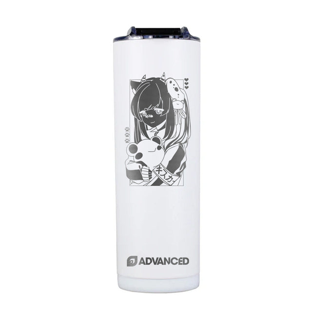 Kiskachan V2 Custom 20oz Skinny Tumbler - White