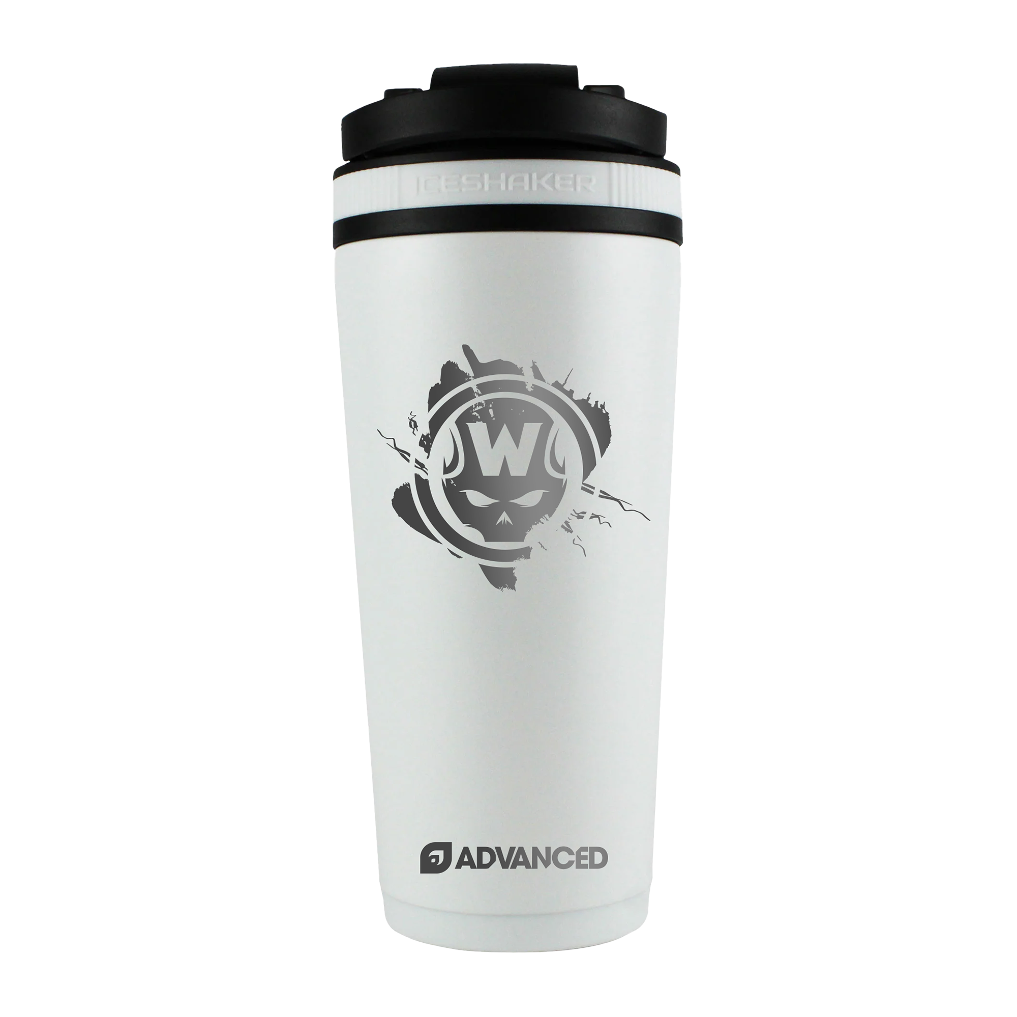 Widdz Custom 26oz Ice Shaker - White