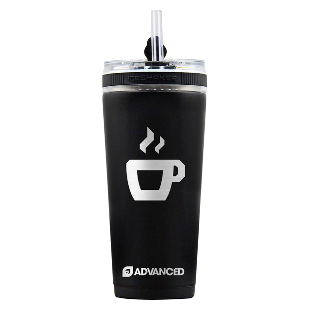 Espresso Custom 26oz Flex Bottle - Black