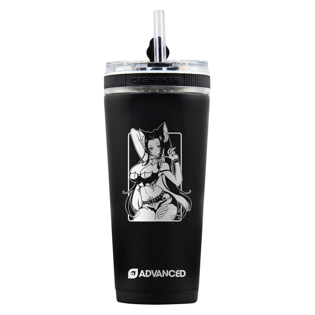 VampyKinz V2 Custom 26oz Flex Bottle - Black