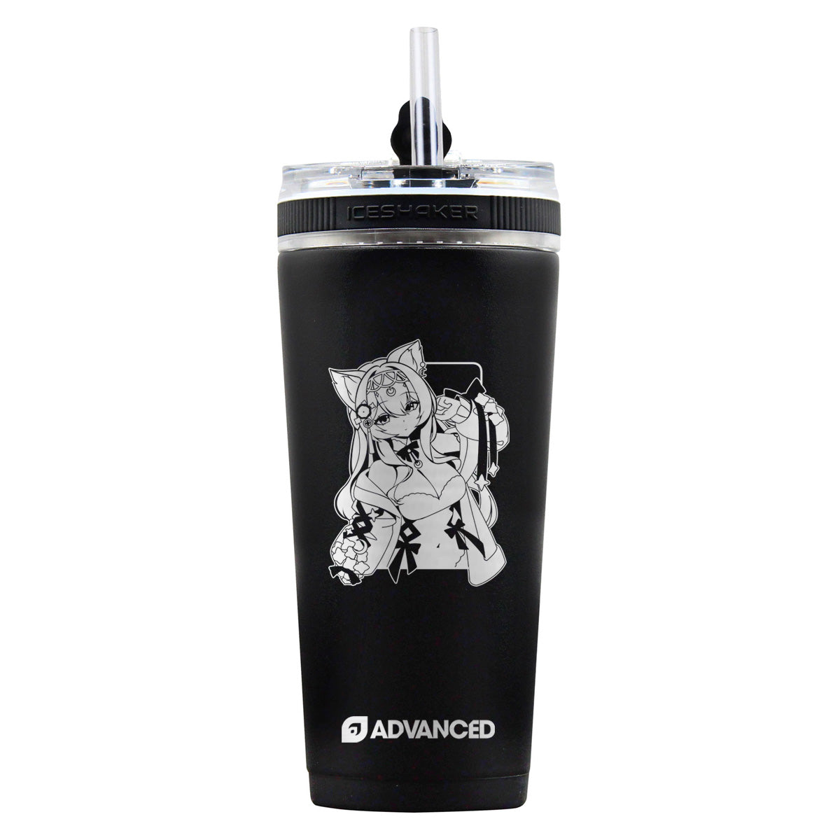 Yueri Custom 26oz Flex Bottle - Black