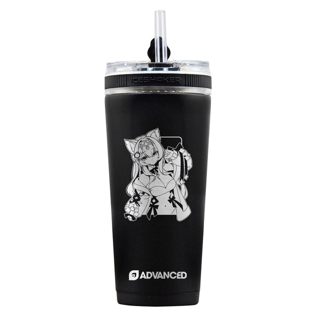 Yueri Custom 26oz Flex Bottle - Black