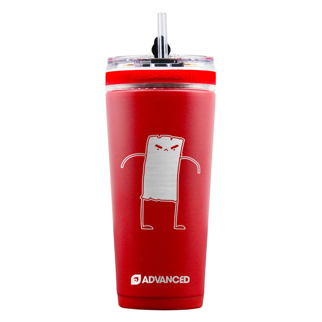 Baconcrumbz Custom 26oz Flex Bottle - Red