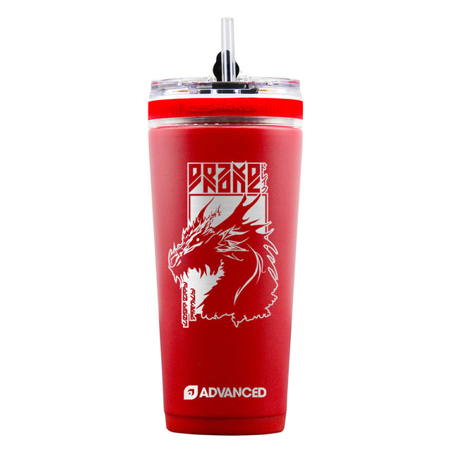 TheLostDrake V3 Custom 26oz Flex Bottle - Red