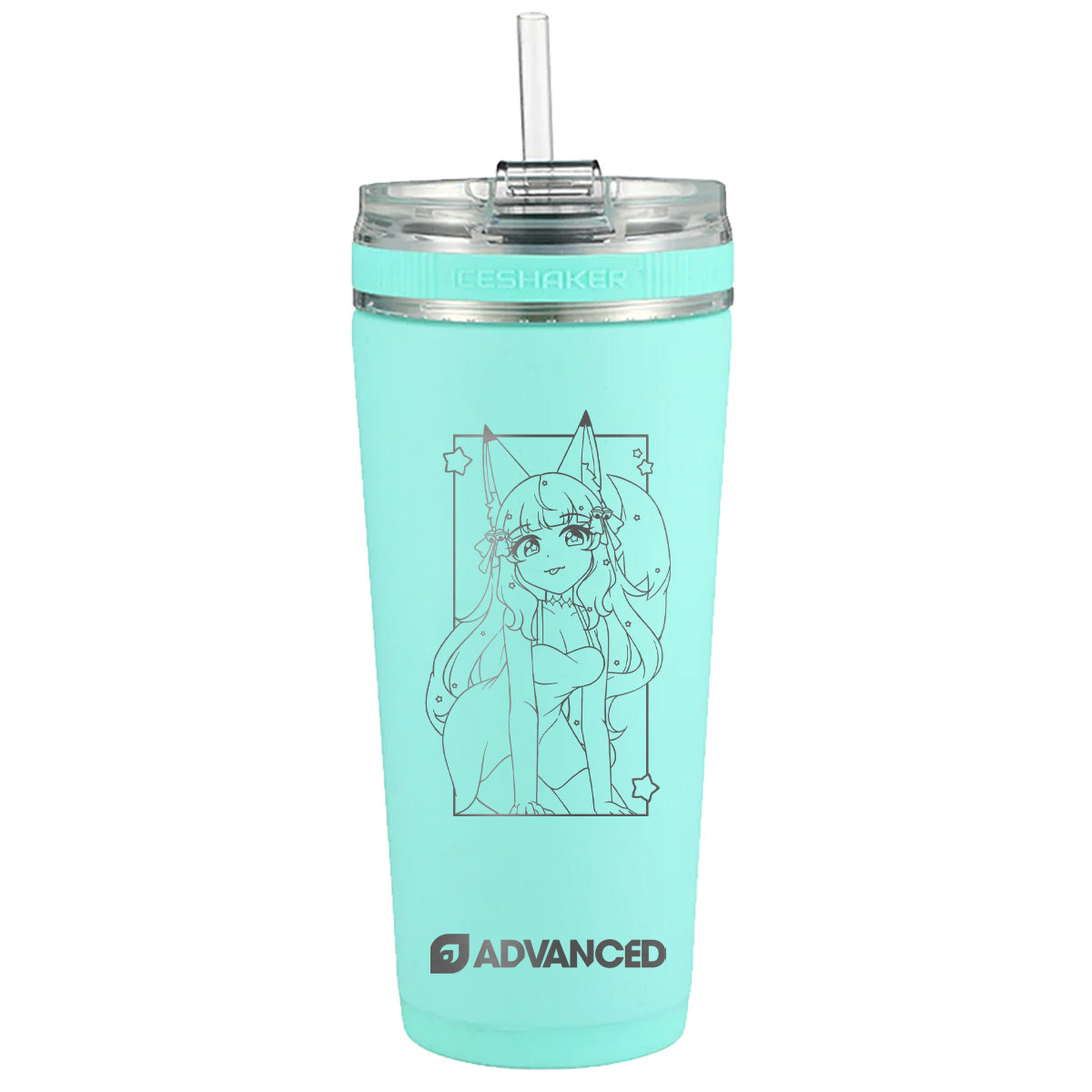 Ninistarlight Custom 26oz Flex Bottle - Mint