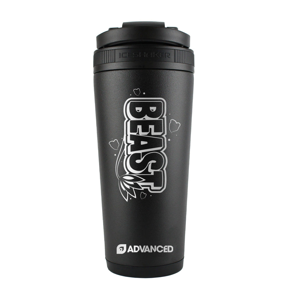 Beast's Custom 26oz Ice Shaker - Black