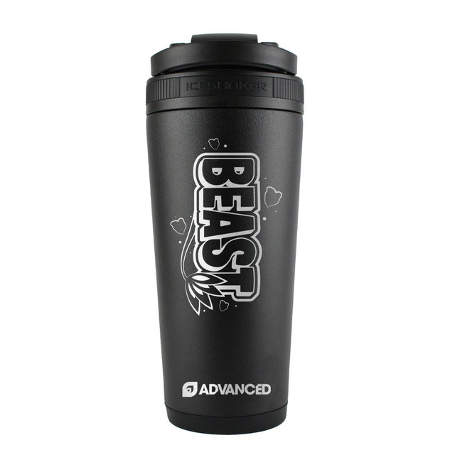 Beast's Custom 26oz Ice Shaker - Black