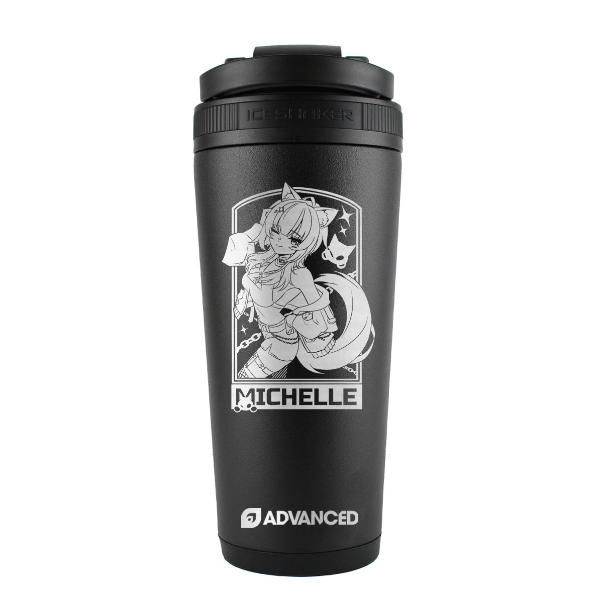 Michelle Free Hugs Custom 26oz Shaker - Black