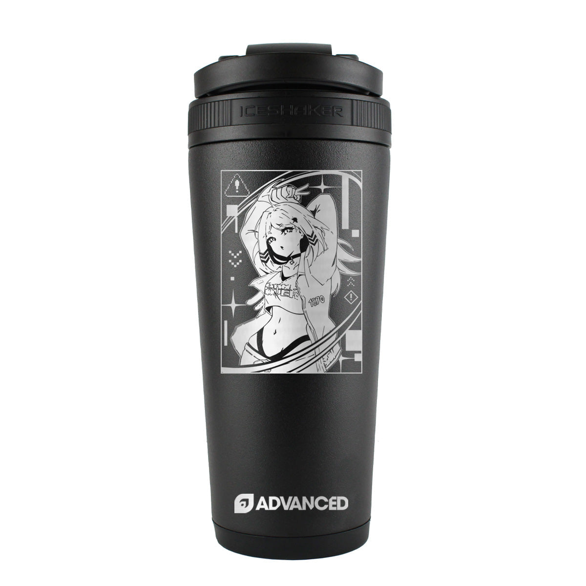 Triggerphish Custom 26oz Ice Shaker - Black