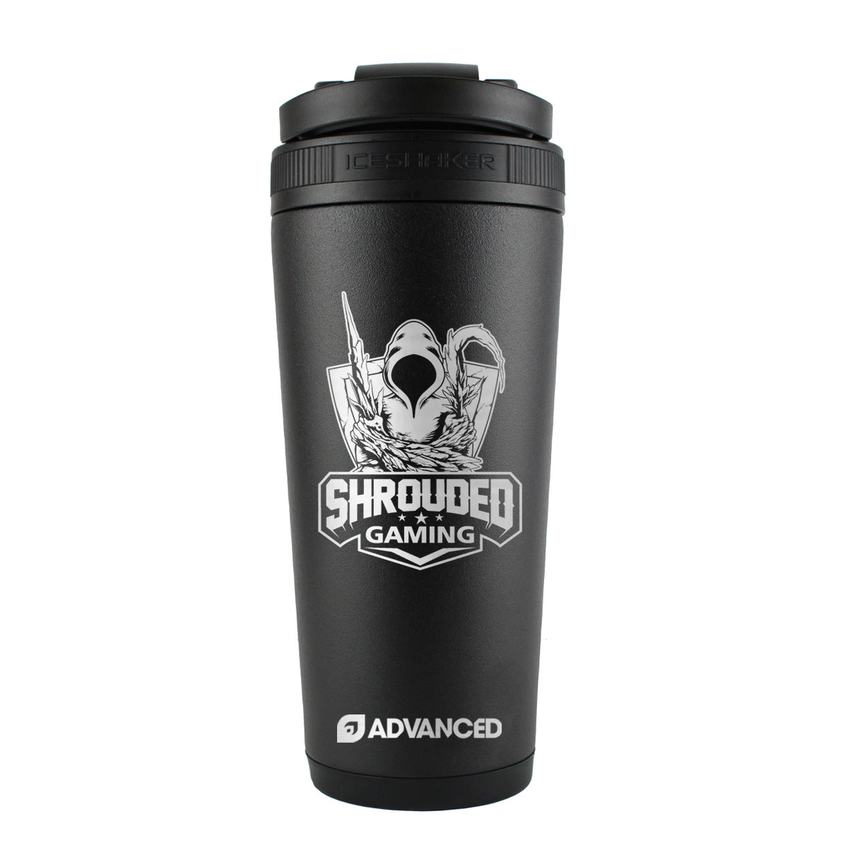 Shrouded Gaming Custom 26oz Ice Shaker - Black