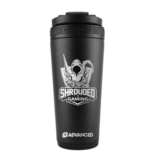 Shrouded Gaming Custom 26oz Ice Shaker - Black