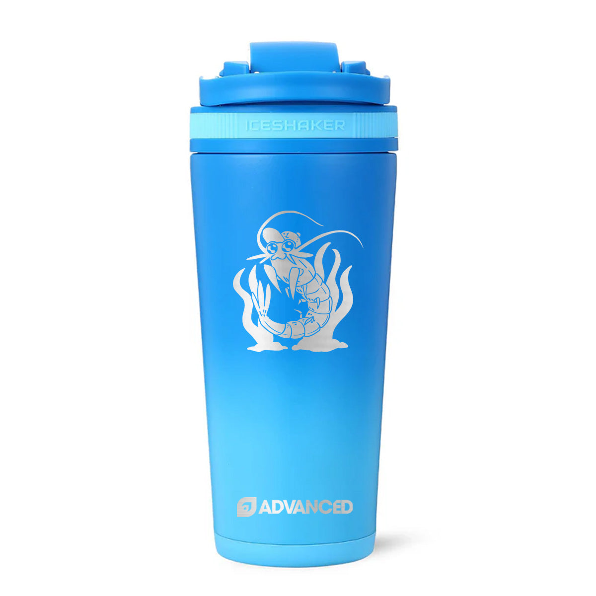 Glowl Custom 26oz Shaker - Blue Color Rush