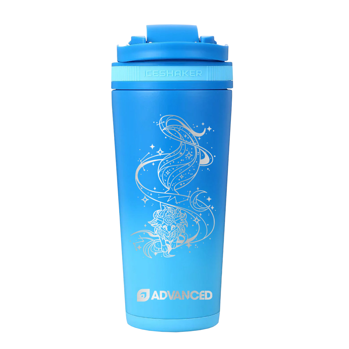 LindzVidz Custom 26oz Ice Shaker - Blue Color Rush