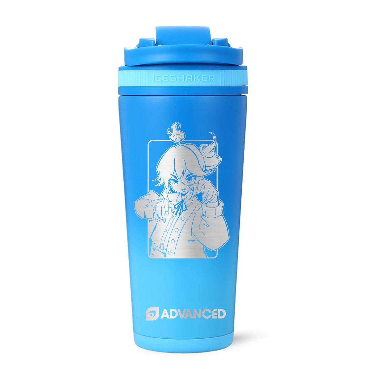 Somber Custom 26oz Ice Shaker - Blue Color Rush