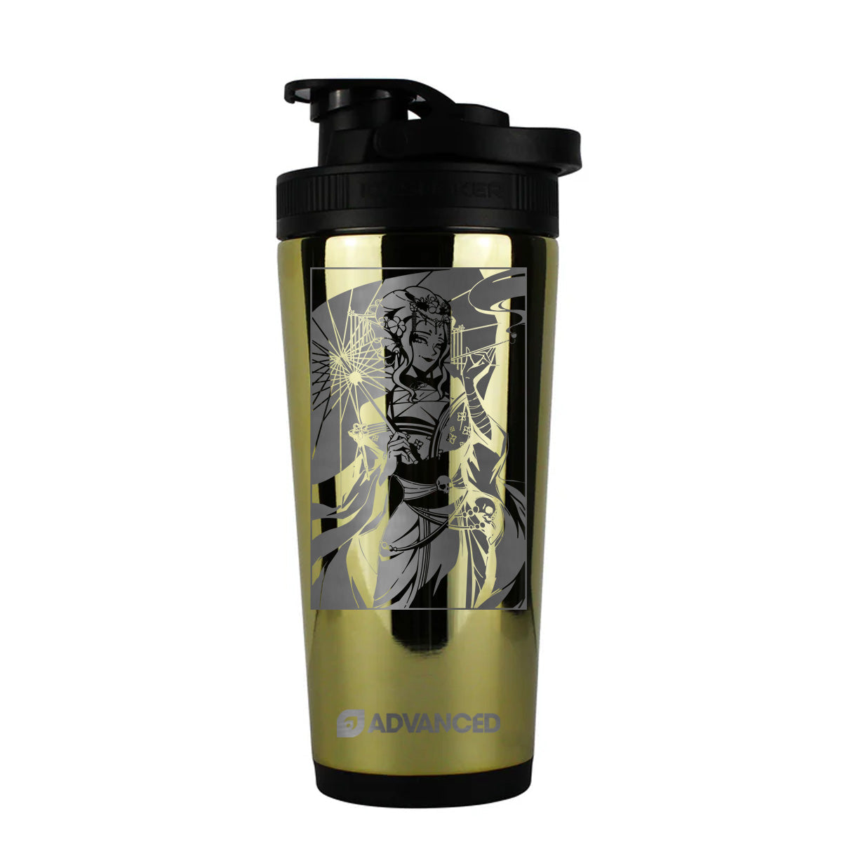 DeadlyDesiree V2 Custom 26oz Ice Shaker - Gold
