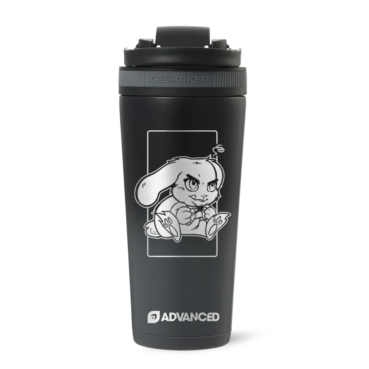 ChrispyGameplay Custom 26oz Ice Shaker - Grey Color Rush