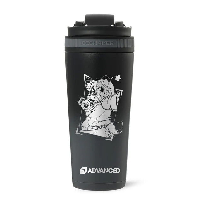 Corgi Cam Custom 26oz Ice Shaker - Grey Color Rush