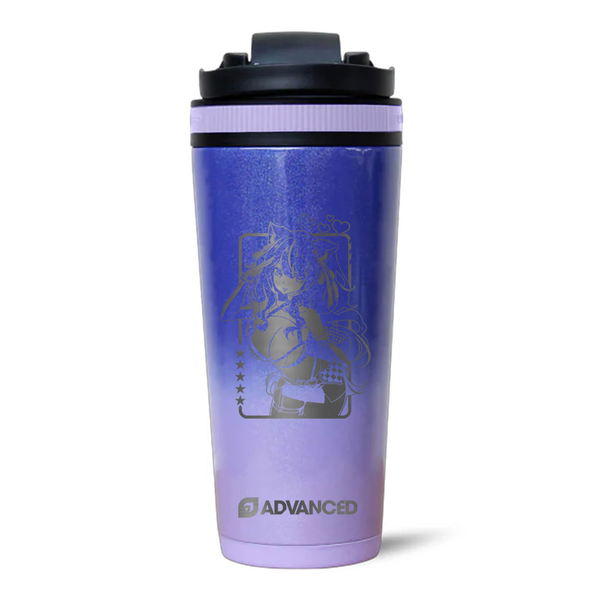 Nikkinami Custom 26oz Ice Shaker - Lilac Dreaming