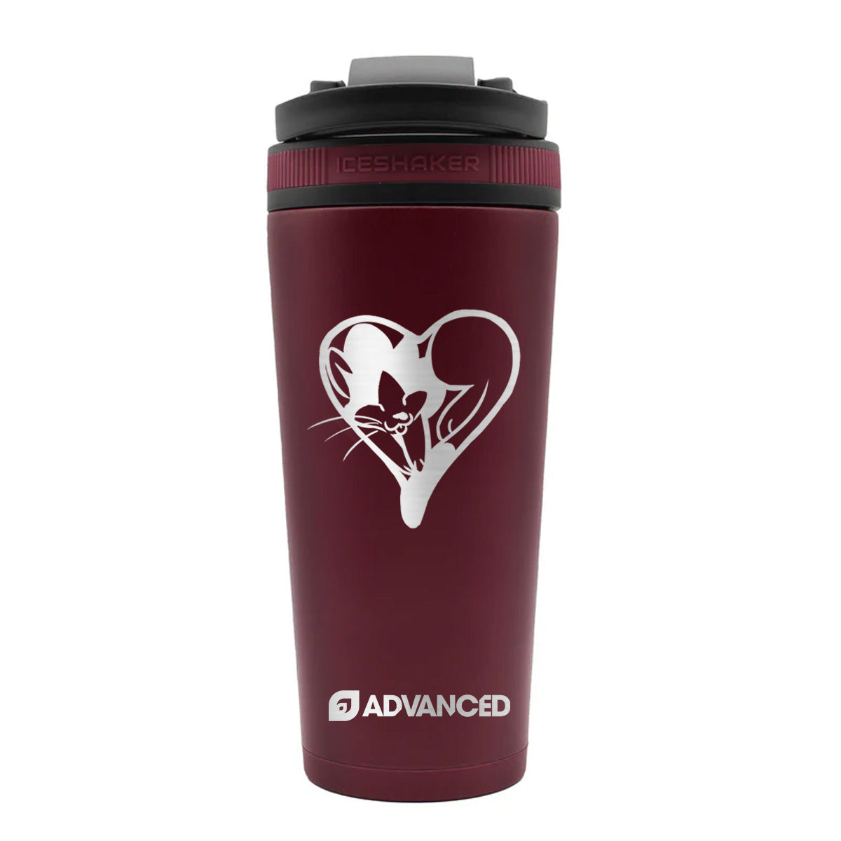 GupasMegerg Custom 26oz Ice Shaker - Maroon