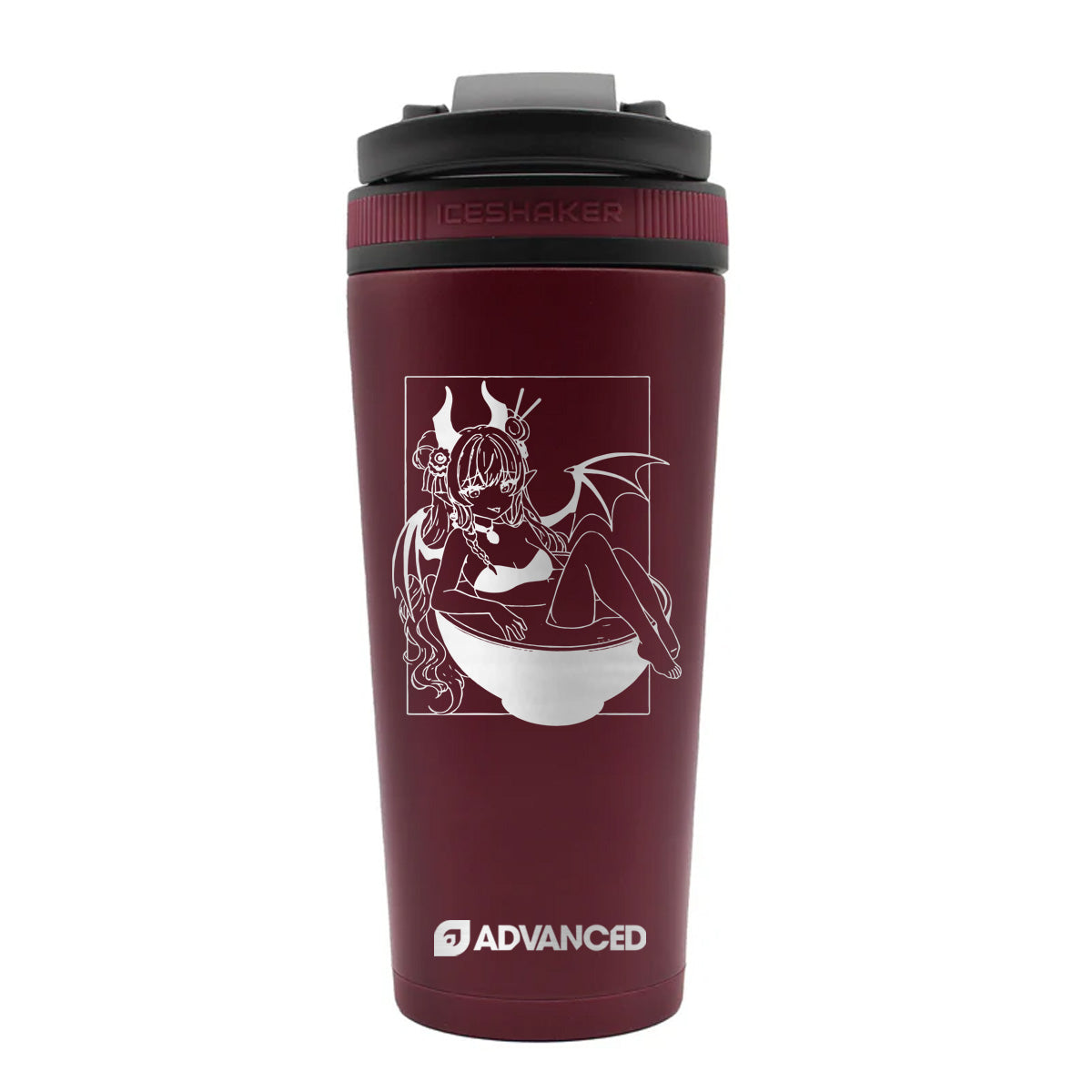 Ramen Custom 26oz Ice Shaker - Maroon